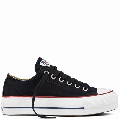 Converse Chuck Taylor All Star Lift Platform Womens - Black/White/White Shoes (982CHPYI)
